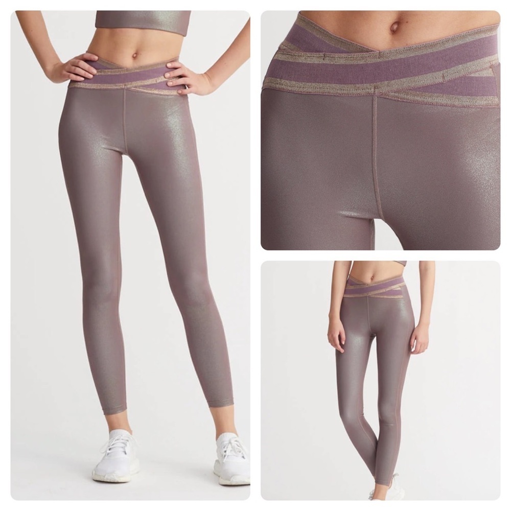 DORIC LEGGINGS TAUPE IRIDESCENT